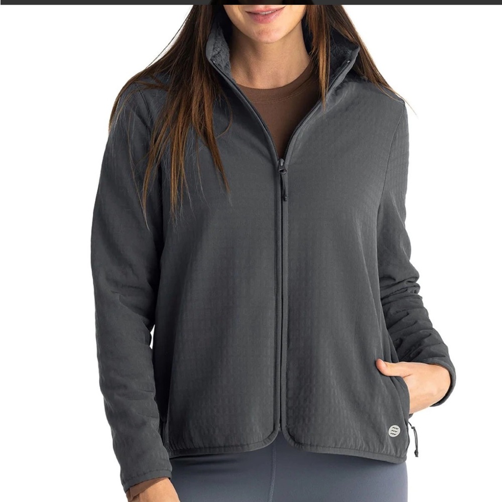 Free Fly Womens Gridback Fleece Jacket